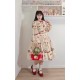 Miss Point Strawberry Pictorial Blouse Salopette JSK and One Piece(Reservation/2 Colours/Full Payment Without Shipping)